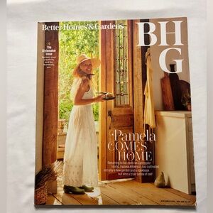 BetterHomes &Gardens Pamela Anderson “Pamela Comes Home” September 2024 Magazine